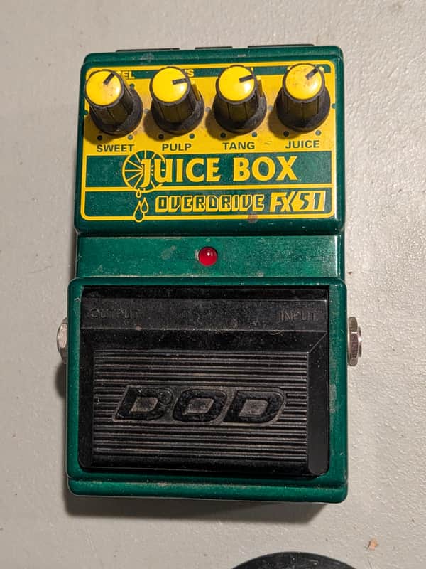 DOD FX51 Juice Box 1996 - 1997 - Metallic Green image 1