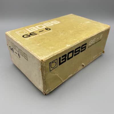 Boss GE-6 Graphic Equalizer (Black Label) 1977 - 1981 - Cream image 10