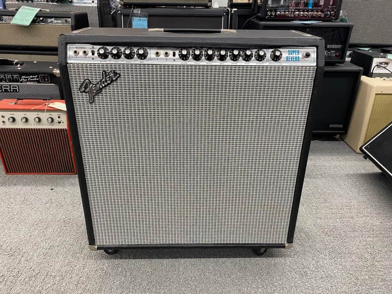 Fender Super Reverb 2-Channel 40-Watt 4x10" Guitar Combo 1978 - Silverface image 1