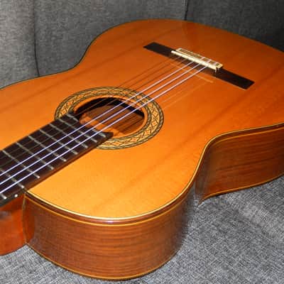 HAND MADE IN 2001 - TAKAMINE No10 - SWEET AND POWERFUL CLASSICAL CONCERT GUITAR image 9
