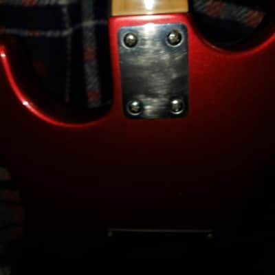 KAY Guitar VINTAGE STRATOCASTER 1960s Sparkly Red Bild 12