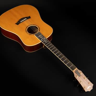 2000 Taylor XXV-DR 25th Anniversary - Natural | USA Limited Edition #350 / 500 Dreadnought Acoustic Guitar Quilted Sapele 18k Gold Inlays | CoA OHSC image 7