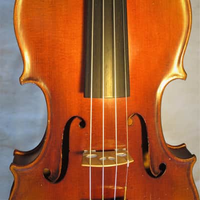 Pre-War Franz Sandner Violin, Germany c. 1920s-1930s, 4/4 - Hand Signed, "Deutschland" label image 5
