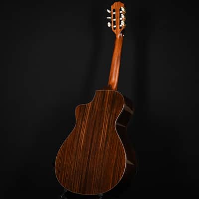 Taylor Jason Mraz Signature Model (JMSM) Nylon w/ Western Red Cedar Top & Indian Rosewood Back and Sides Acoustic-Electric Guitar 2026 (1201146085) image 11