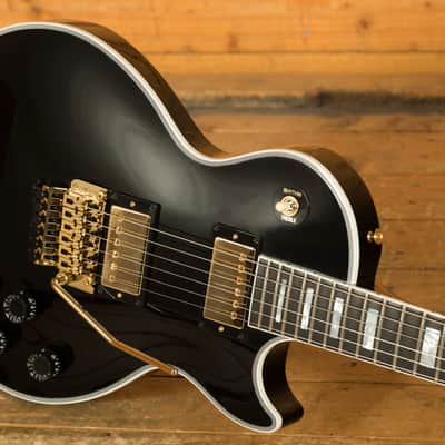 Gibson Custom Les Paul Axcess Custom w/Ebony Fingerboard Floyd Rose | Gloss Ebony image 5