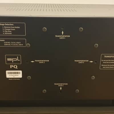 SPL 2050 PQ 2-Channel Mastering Equalizer - Black image 7