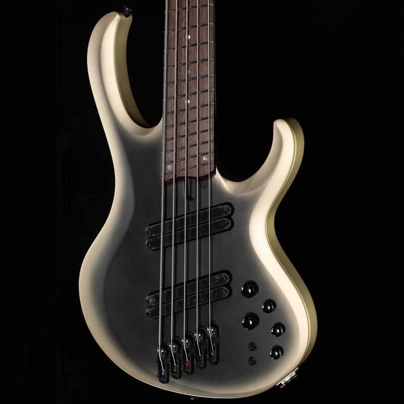 Ibanez BTB605MS BTB Bass Workshop 5 String Multi scale Electric Bass Solar Eclipse Matte (326) image 1