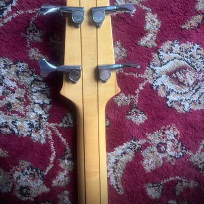1981 Aria Pro II TSB-550 Tri Sound Bass Neck-Thru Ash Natural MIJ Matsumoku image 9