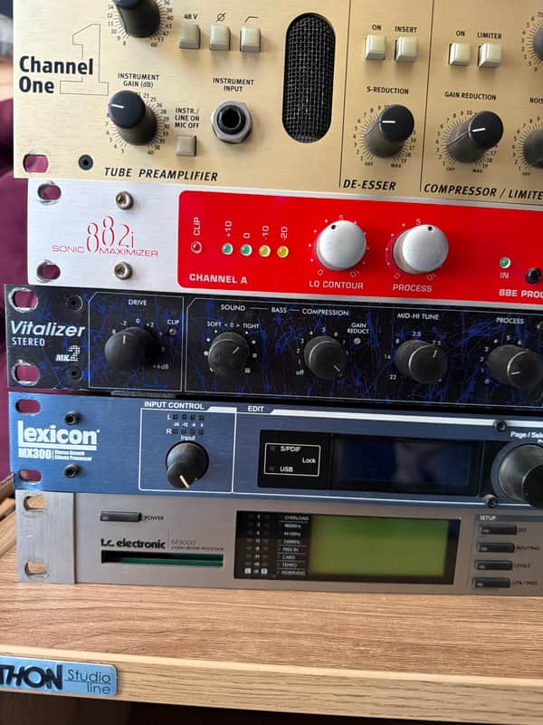 Lexicon MX300 Stereo Reverb Effects Processor 2010s - Blue image 1