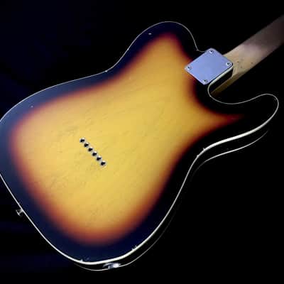 LEFTY! TL62 Vintage Custom Relic USA Double Bound Aged Sunburst Left Tele Guitar Kuwabara 7.7 lb HSC image 19