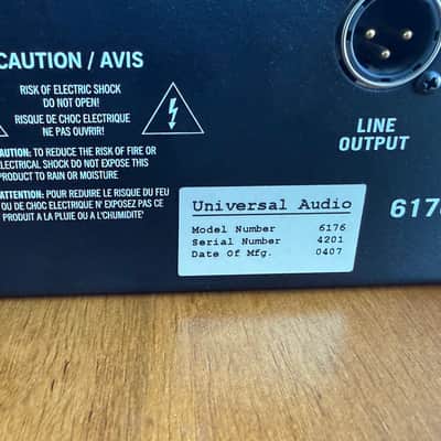 Universal Audio 6176 Channel Strip 2007 - Silver image 4