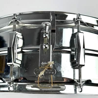 Ludwig Supra 400 Snare 1968 5X 14 Chrome Clean! image 4