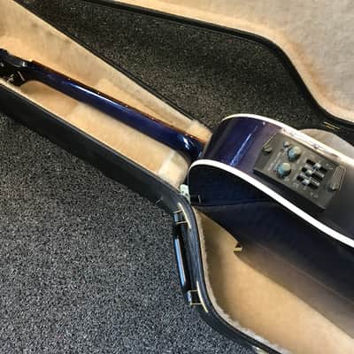 Alvarez artist 5081N acoustic electric guitar hand made in Korea 2001 in excellent condition with original alvarez branded hard case Included image 19