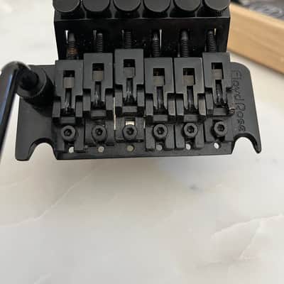 Floyd Rose Original  Black Made in Germany with 37mm Titanium Block R3 nut image 1