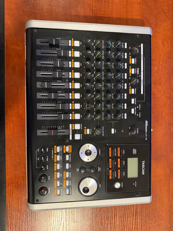TASCAM DP-02 Digital Portastudio 8-Track Recorder 2010s - Black image 1