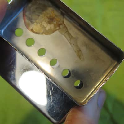vintage 1966 Gibson pickup PAF pickup covers set (narrow neck) for jazz guitar barney kessel byrdland L5 Super 400 image 7