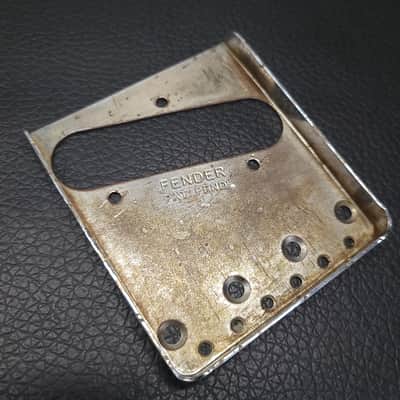 Fender Telecaster Tele American Bridge Plate Vintage 005-4162-049 *AGED² RELIC (A) image 2