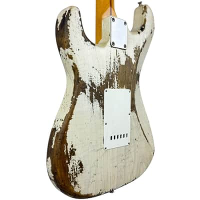 Fender MJT 50s Reissue Stratocaster - Vintage White - Heavy Relic image 5