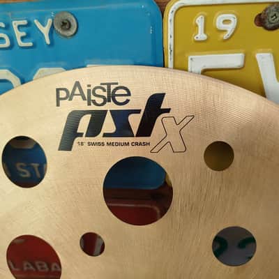 PAISTE PSTX 18" Medium Crash. Nuovo. image 2