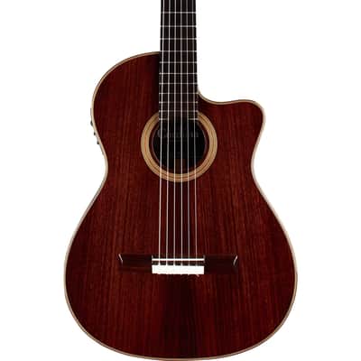 Cordoba Fusion 12 Rose II Acoustic Electric Guitar - Natural image 1