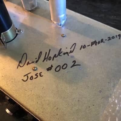Marshall Modded Hopkins Jose High Gain 1981 JCM 800 1981 Black / Gold image 6
