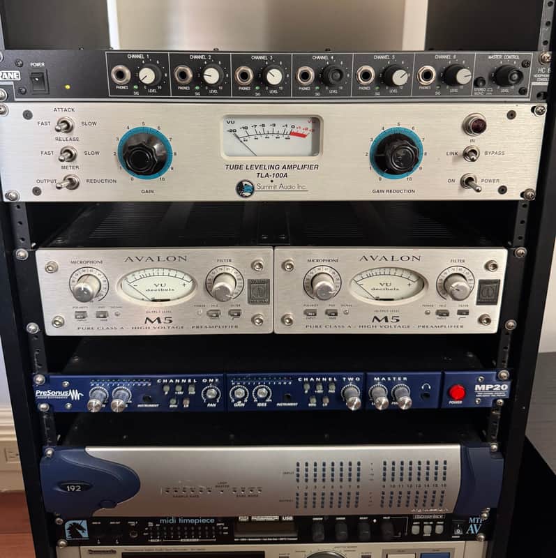 Avalon M5 Microphone Preamplifier Silver image 1