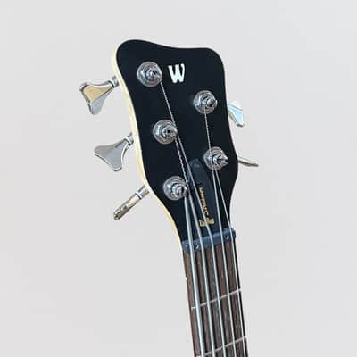 Warwick RockBass Streamer Standard 5-String Electric Bass Guitar - Black image 5