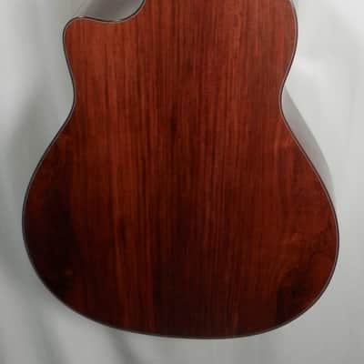 Larrivee Custom LV-10E Madagascar Rosewood Back & Sides, Moon Spruce Top, Dragon ,Vine-Vase Cutaway image 22