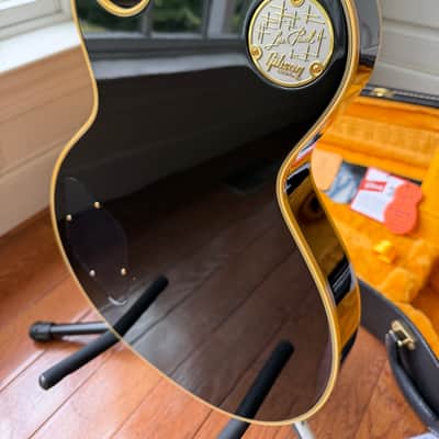 2026 Gibson Custom Shop Les Paul Custom ‘68 Reissue - Ebony Black image 12