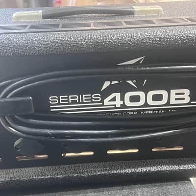 Peavey Peavey Bass Mark III Series 400B 1978 - Black Serviced W/CAB image 12