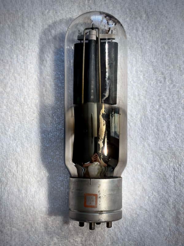 GE VT-4-C Vacuum Tube Circa-1950s-Glass image 1