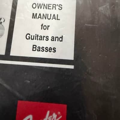 Fender Owners Manual  1994 stratocaster telecaster precision jazz bass image 5