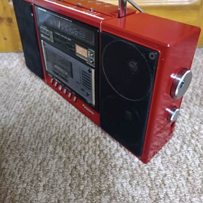 Panasonic RX F 32LS Rare Vintage Red Casette Deck Boombox Warranty image 8