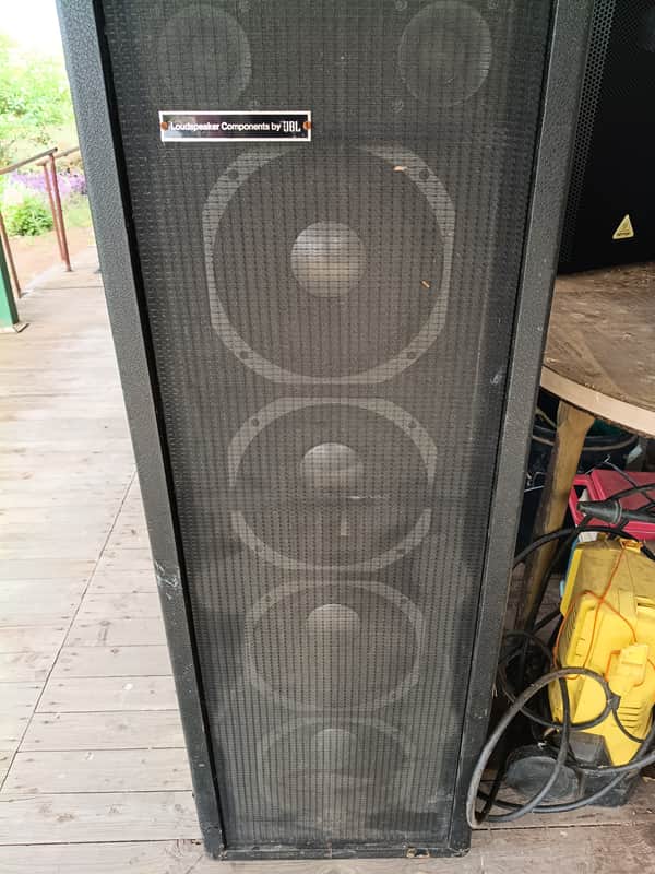 2 x JBL Cabaret 4680 clone Late 70's early 80's - Black image 1