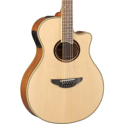 Yamaha APX700II-12 String Acoustic Electric Guitar (Natural) image 1