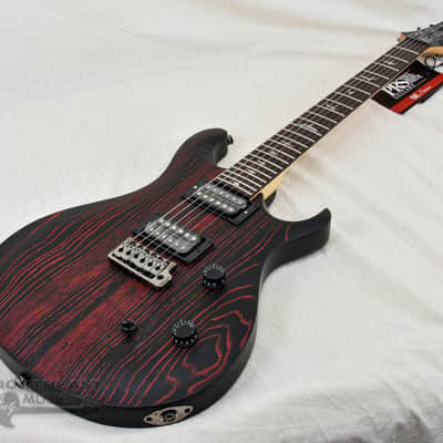 PRS SE Swamp Ash CE 24 Sandblasted Limited Edition - Red (s/n: 4143) image 8