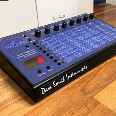Dave Smith Instruments Evolver Desktop Monophonic Synthesizer - Blue image 2