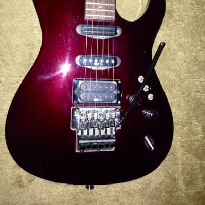 Vintage 1987 Ibanez  S540 sabre saber electric guitar made in japan,ohsc,edge tremelo image 3