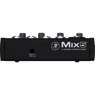 Mackie MIX5 5-Channel Compact Mixer image 4