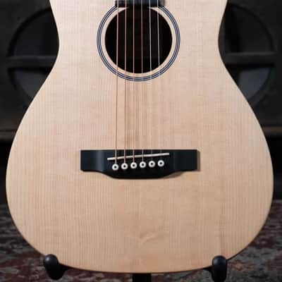 Martin LX1E Little Martin Acoustic/Electric Guitar - Natural with Gig Bag image 3