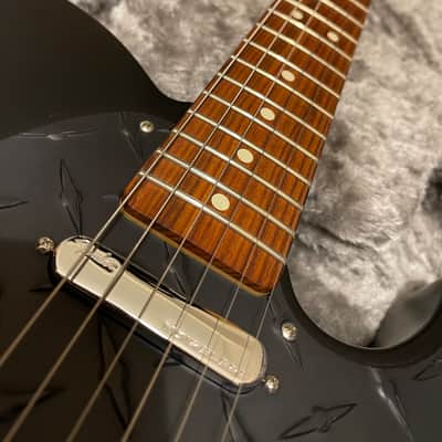 Fender Telecaster NOIR Limited Edition MIM + Noiseless gen4 pickups + Hardcase + custom pick guard - Extras MINT image 3