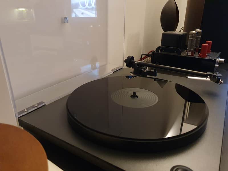 SRM TECH Deluxe Acrylic Platter for Rega image 1