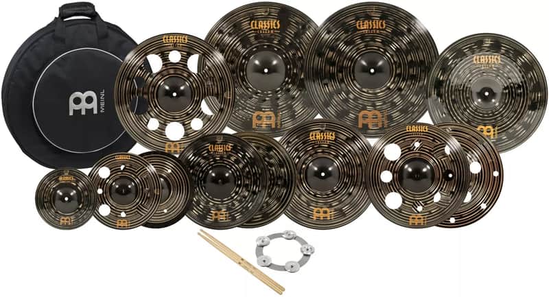 Meinl Classics Custom Dark 10-12-15-16-17-18-18-20-20in + FREE image 1