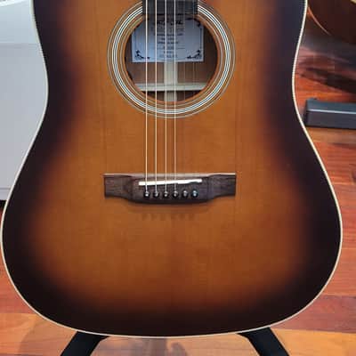 Gold Tone GT-Bell Solid Sitka Spruce Top Acoustic Electric Guitar with gig bag image 2