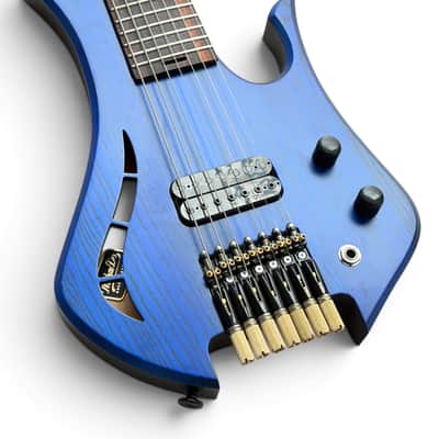MihaDo 24" Headless Travel Electric Guitar 7-String Ultra-Light Custom imagen 5