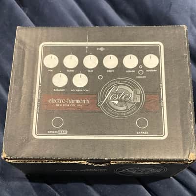Electro-Harmonix Lester G Deluxe Rotary Speaker 2016 Black / Brown image 9