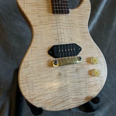 96 art Solid Body Set Neck Doublecut Jr Mahogany and Maple Guitar - Custom Handmade image 16