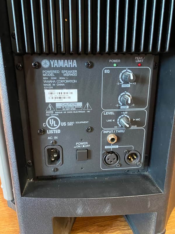 Yamaha MSR400 Powered Speaker | Reverb