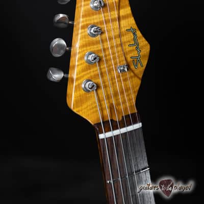 Shabat Lynx HSH Alder S-Style w/ Flame Roasted Maple & RW – Rose Gold image 5