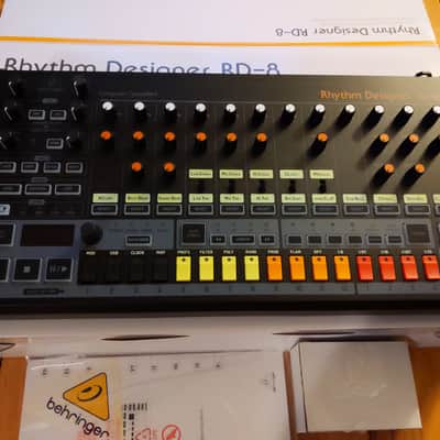Behringer RD-8 Mk2 Rhythm Designer Analog Drum Machine Mint image 1